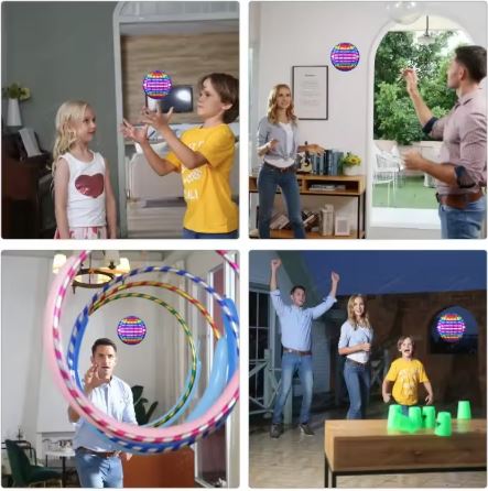 LED Automatic Boomerang Magic Ball Flying Toy