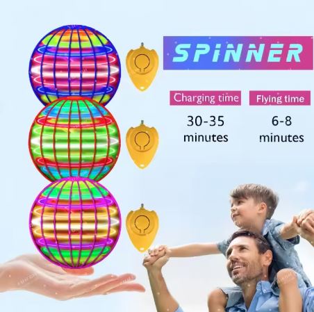 LED Automatic Boomerang Magic Ball Flying Toy