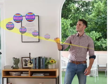 LED Automatic Boomerang Magic Ball Flying Toy