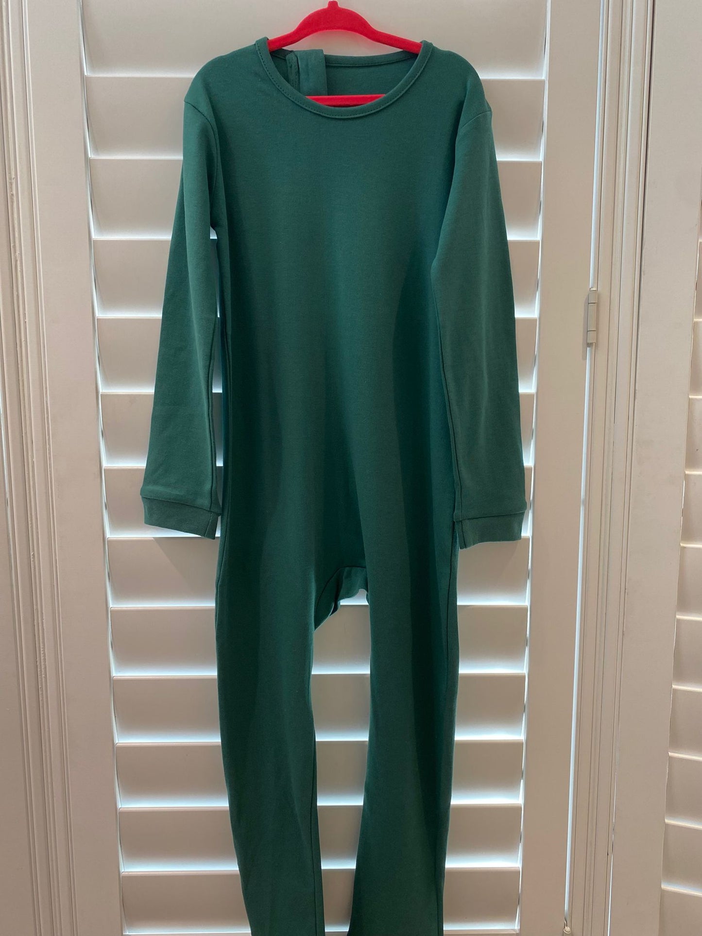 Bottle Green Full Body Onesies - Ages 3-16