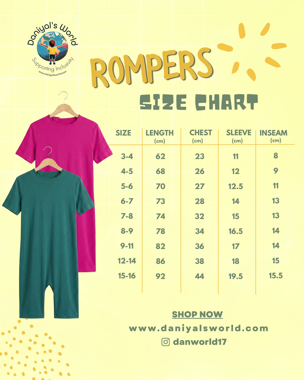 New Rompers - Ages 3 to 16 - Dusky Pink