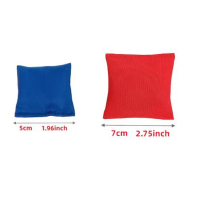 Portable bag sandbag 10pcs 5cm - children's handmade soft sandbag canvas throwing game