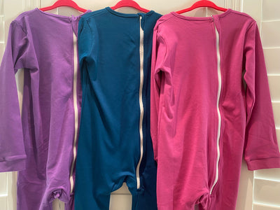 Fuschia Pink Full Body Onesies - Ages 3-16