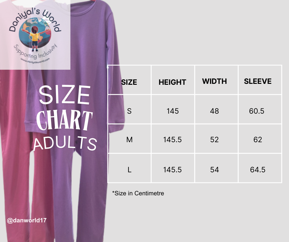 SAA Collaboration -  Navy Blue  Full Body Onesies