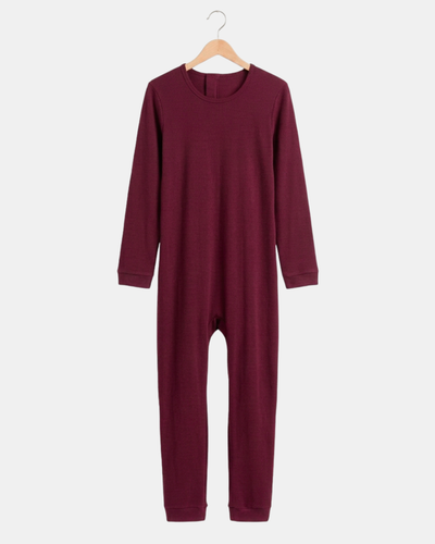 Custom Prints Burgundy  Full Body Onesies