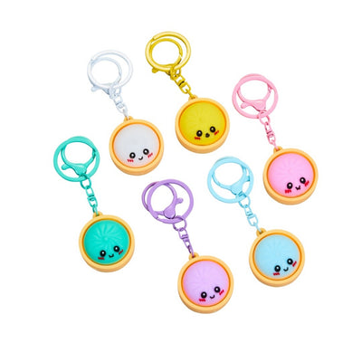 3D Dumpling Fidget Pop Keyring