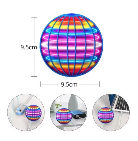 LED Automatic Boomerang Magic Ball Flying Toy