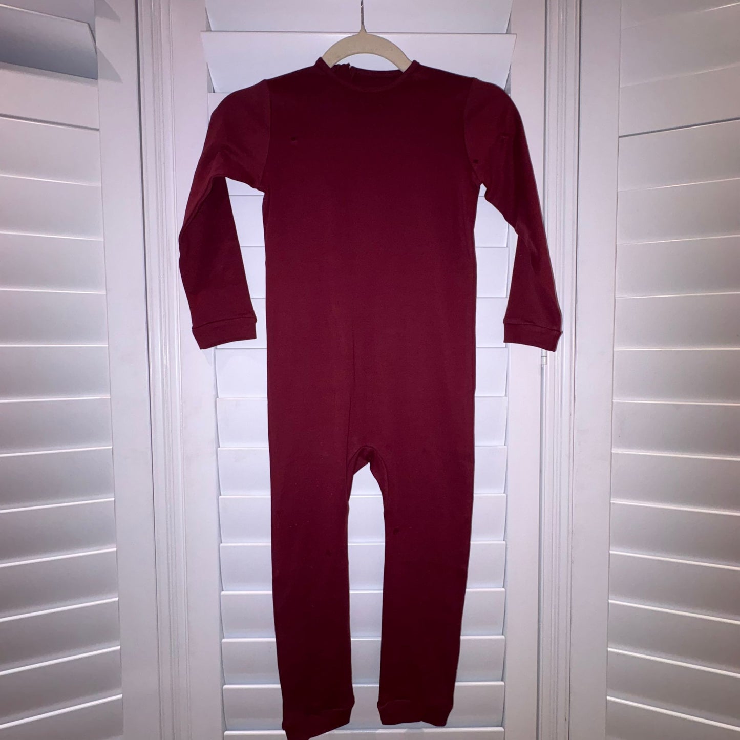 SAA Collaboration -  Burgundy Full Body Onesies