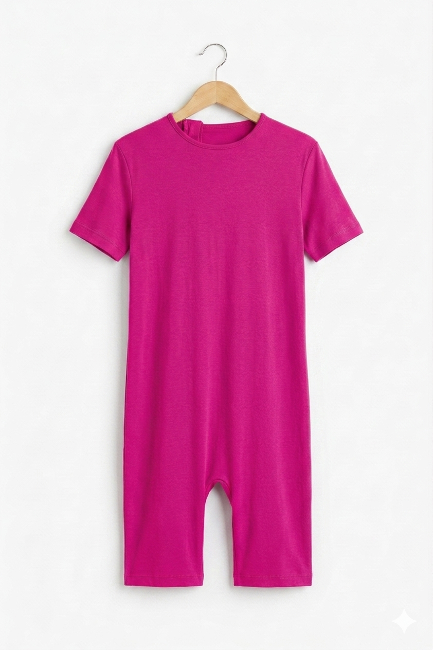SAA Collaboration -  Fuschia Pink Rompers