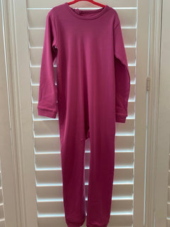 Fuschia Pink Full Body Onesies - Ages 3-16