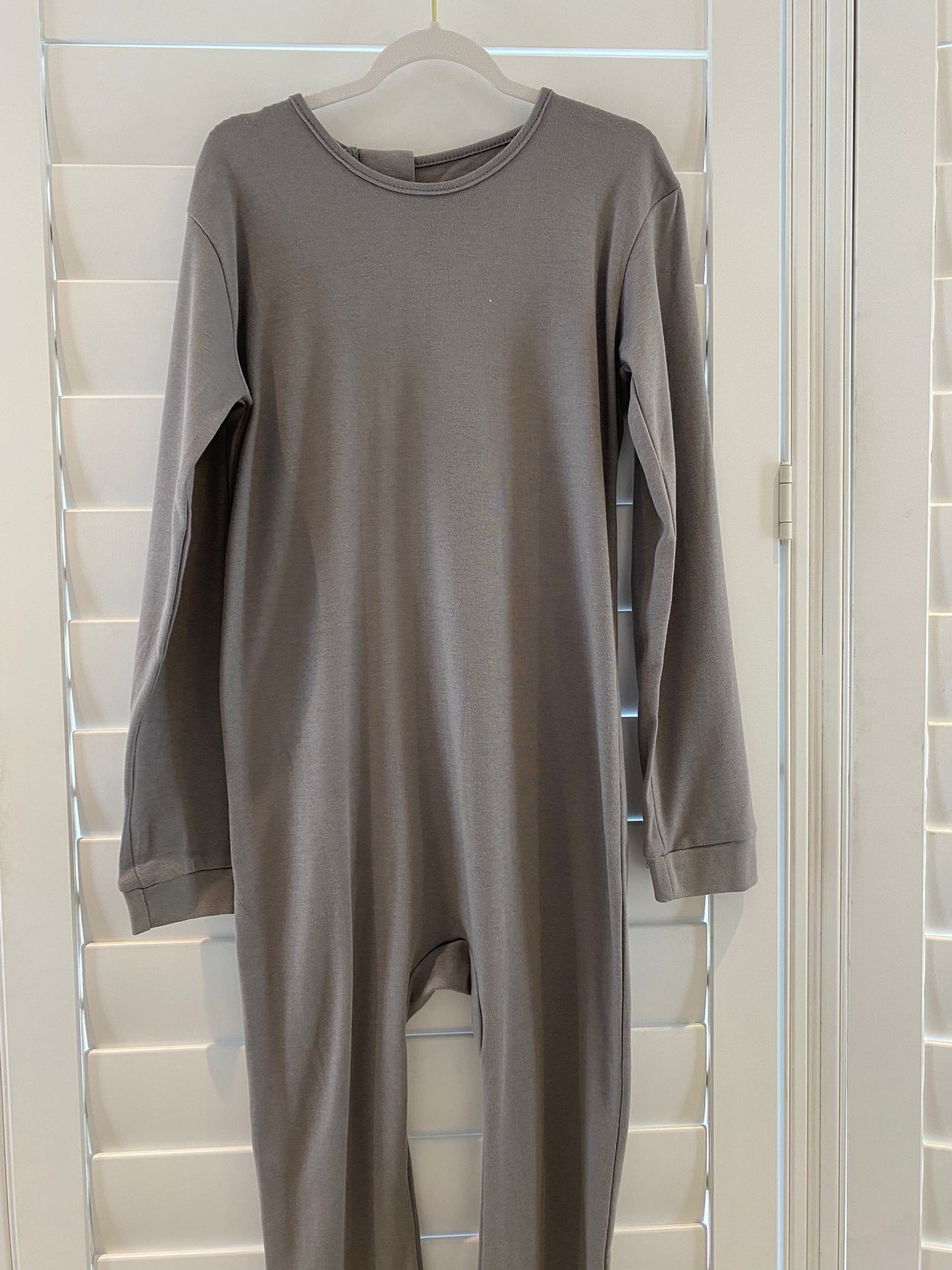 New Charcoal Grey Full Body Onesies