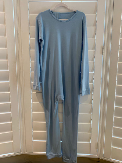 Easter Custom Print-  Baby Blue Full Body Onesies