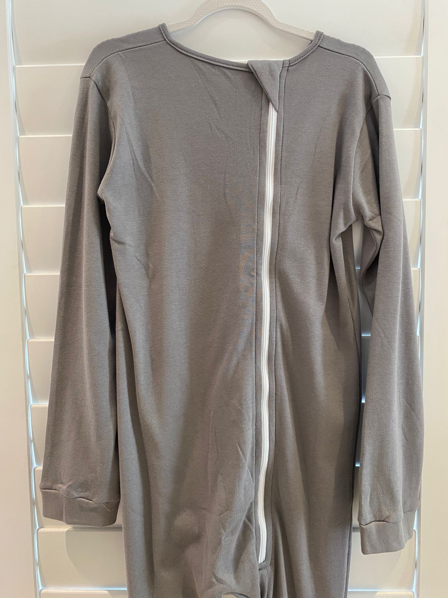 New Charcoal Grey Full Body Onesies