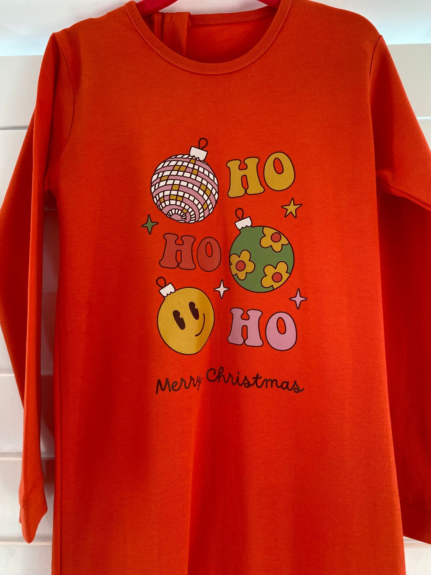 NEW Xmas Prints on Red Body Onesies