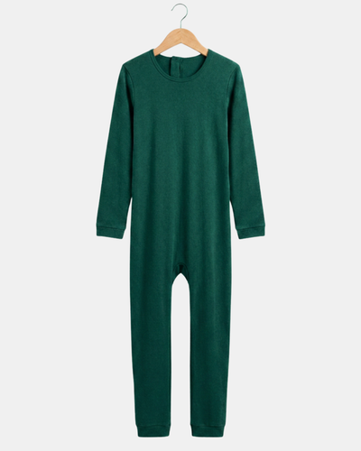 Bottle Green  Full Body Onesies - Ages 3-16