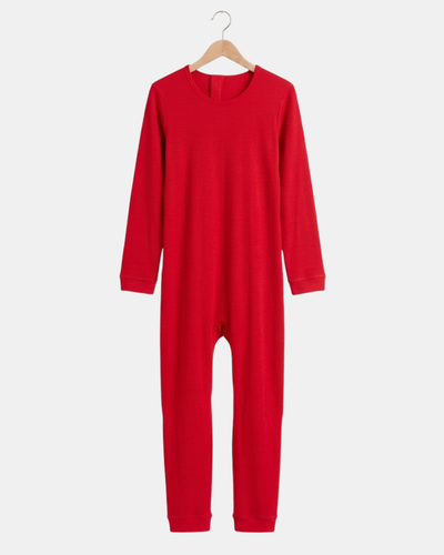 Red Full Body Onesies (no prints)