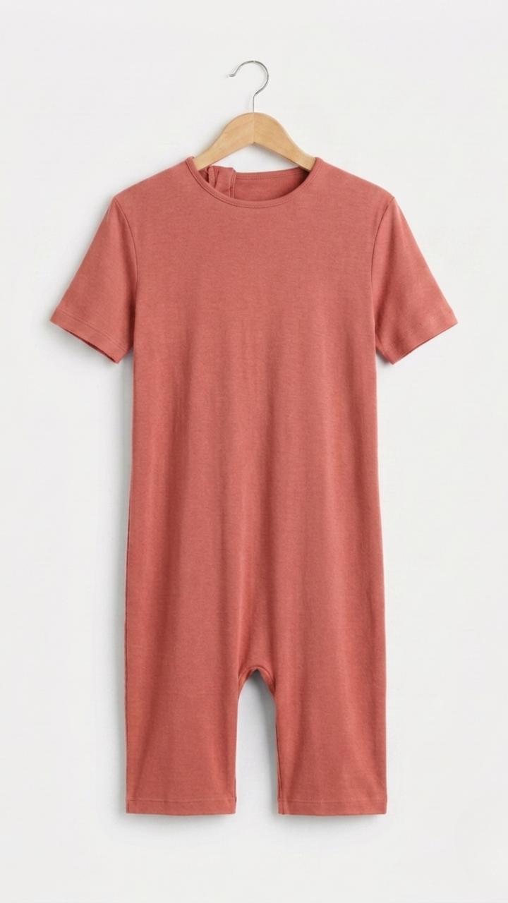 New Rompers - Ages 3 to 16 - Dusky Pink