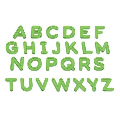 Transparent  Uppercase/Lowercase English Letters Arithmetic Learning Educational Toy