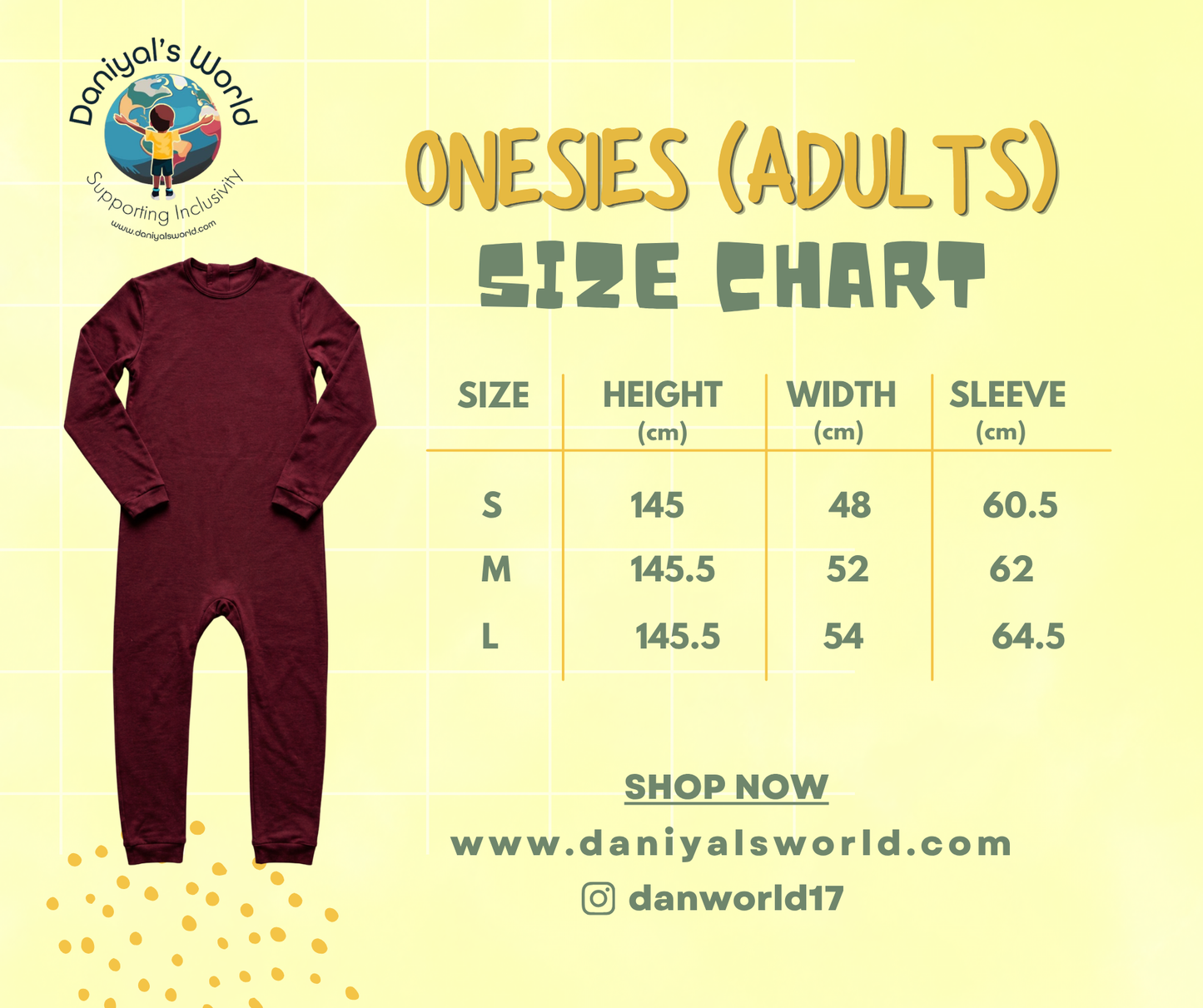 SAA Collaboration -  Purple Full Body Onesies