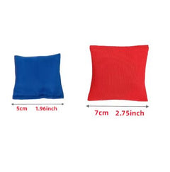 Portable bag sandbag 10pcs 5cm - children's handmade soft sandbag canvas throwing game