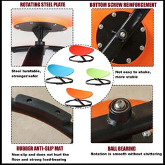 Sensory Swivel Chair - available in Orange, Blue and Red. Sale Price!