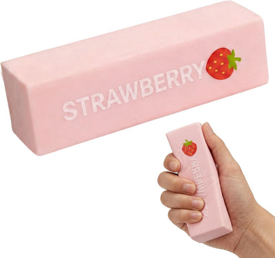 Strawberry Squishy Butter Slab 14cm
